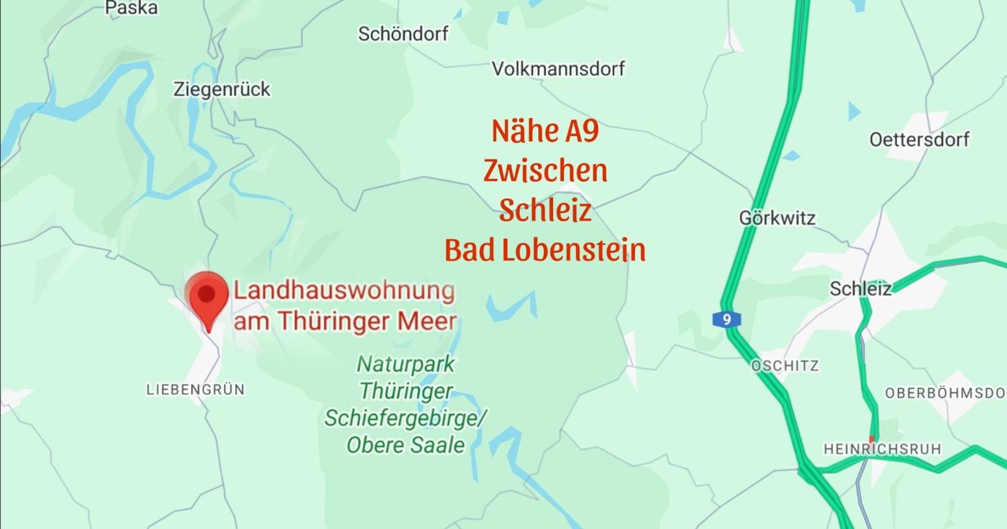 Landhauswohnung Am Thueringer Meer - Fuehlen Wie Zuhause Remptendorf Eksteriør billede